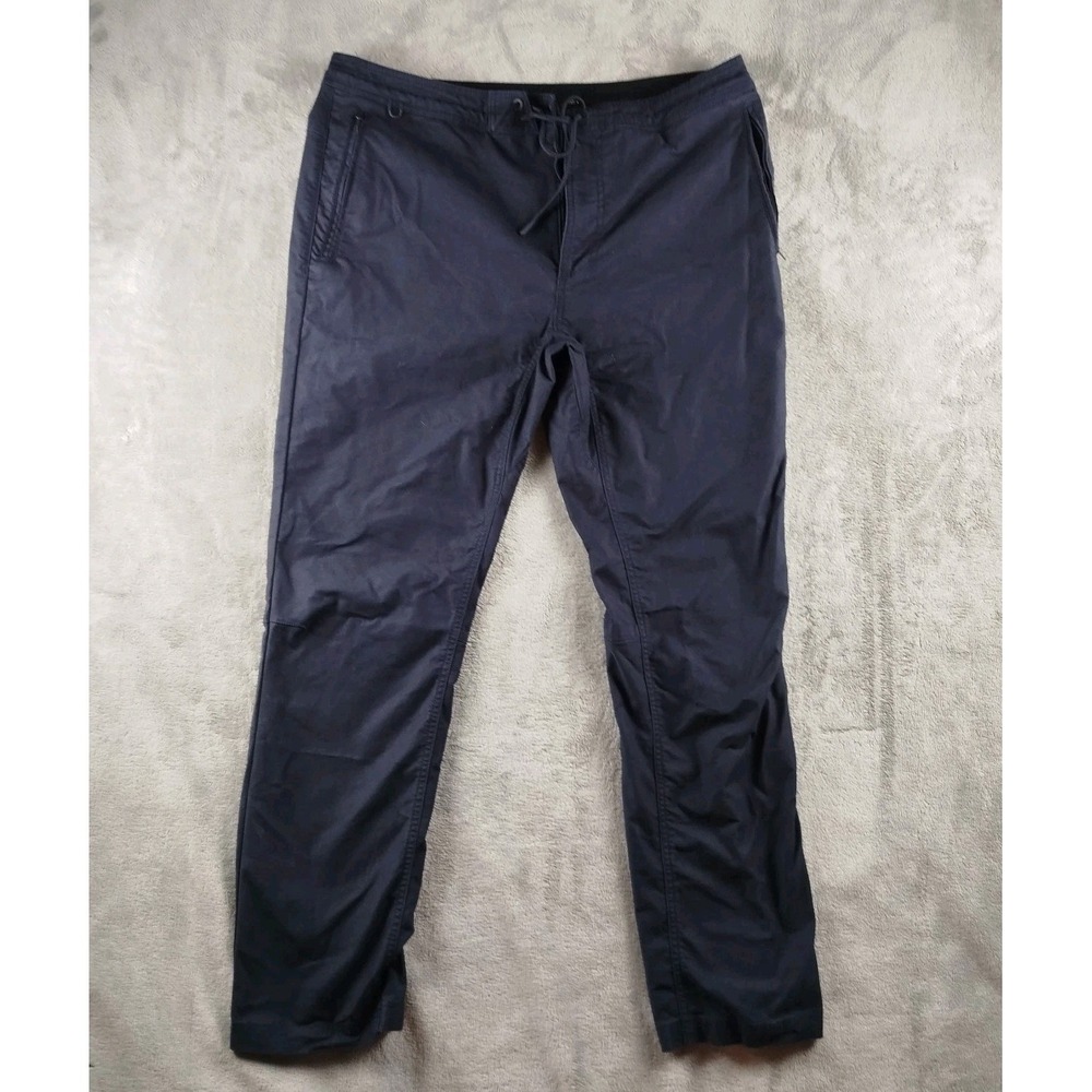 Roark Pants Layover Pro Traveler Navy‎ Pants Mens 36 Drawstring Every Day